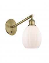 Innovations Lighting 317-1W-AB-G81 - Eaton - 1 Light - 6 inch - Antique Brass - Adjustable Sconce
