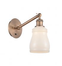 Innovations Lighting 317-1W-AC-G391 - Ellery - 1 Light - 5 inch - Antique Copper - Adjustable Sconce