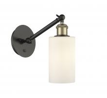 Innovations Lighting 317-1W-BAB-G801 - Clymer - 1 Light - 4 inch - Black Antique Brass - Adjustable Sconce