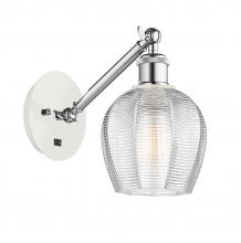 Innovations Lighting 317-1W-WPC-G462-6 - Norfolk - 1 Light - 6 inch - White Polished Chrome - Adjustable Sconce