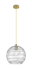 Innovations Lighting 434-1P-BB-G1213-10CL - Crown Point - 1 Light - 10 inch - Brushed Brass - Pendant