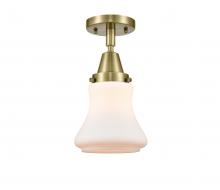 Innovations Lighting 447-1C-AB-G191 - Bellmont - 1 Light - 6 inch - Antique Brass - Semi-Flush Mount