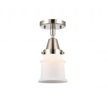 Innovations Lighting 447-1C-PN-G181S - Canton - 1 Light - 6 inch - Polished Nickel - Semi-Flush Mount