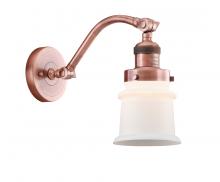 Innovations Lighting 515-1W-AC-G181S - Canton - 1 Light - 7 inch - Antique Copper - Adjustable Sconce