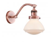 Innovations Lighting 515-1W-AC-G321 - Olean - 1 Light - 7 inch - Antique Copper - Adjustable Sconce