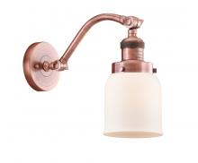 Innovations Lighting 515-1W-AC-G51 - Bell - 1 Light - 5 inch - Antique Copper - Adjustable Sconce