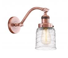 Innovations Lighting 515-1W-AC-G513 - Bell - 1 Light - 5 inch - Antique Copper - Adjustable Sconce