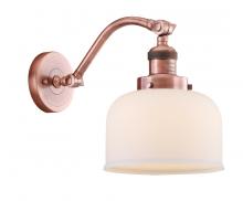 Innovations Lighting 515-1W-AC-G71 - Bell - 1 Light - 8 inch - Antique Copper - Adjustable Sconce