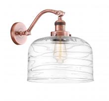 Innovations Lighting 515-1W-AC-G713-L - Bell - 1 Light - 12 inch - Antique Copper - Adjustable Sconce