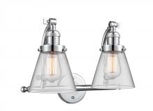 Innovations Lighting 515-2W-PC-G62 - Cone - 2 Light - 18 inch - Polished Chrome - Adjustable Bath Vanity Light