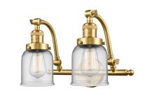 Innovations Lighting 515-2W-SG-G52 - Bell - 2 Light - 18 inch - Satin Gold - Adjustable Bath Vanity Light