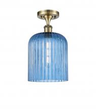 Innovations Lighting 516-1C-AB-G559-8BL - Bridal Veil - 1 Light - 5 inch - Antique Brass - Semi-Flush Mount