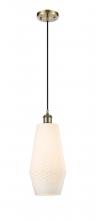 Innovations Lighting 516-1P-AB-G681-7 - Windham - 1 Light - 7 inch - Antique Brass - Cord hung - Mini Pendant