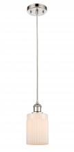 Innovations Lighting 516-1P-PN-G341 - Hadley - 1 Light - 5 inch - Polished Nickel - Cord hung - Mini Pendant