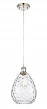 Innovations Lighting 516-1P-PN-G372 - Waverly - 1 Light - 8 inch - Polished Nickel - Cord hung - Mini Pendant