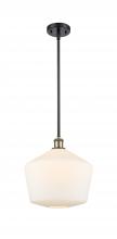 Innovations Lighting 516-1S-BAB-G651-12 - Cindyrella - 1 Light - 12 inch - Black Antique Brass - Mini Pendant