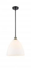Innovations Lighting 516-1S-BAB-GBD-121 - Bristol - 1 Light - 12 inch - Black Antique Brass - Mini Pendant