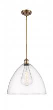 Innovations Lighting 516-1S-BB-GBD-162 - Bristol - 1 Light - 16 inch - Brushed Brass - Pendant