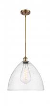 Innovations Lighting 516-1S-BB-GBD-164 - Bristol - 1 Light - 16 inch - Brushed Brass - Pendant