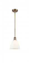Innovations Lighting 516-1S-BB-GBD-751 - Bristol - 1 Light - 8 inch - Brushed Brass - Mini Pendant