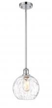 Innovations Lighting 516-1S-PC-G1215-8 - Athens Water Glass - 1 Light - 8 inch - Polished Chrome - Mini Pendant