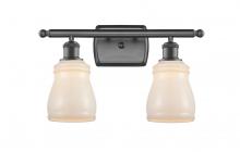 Innovations Lighting 516-2W-OB-G391 - Ellery - 2 Light - 15 inch - Oil Rubbed Bronze - Bath Vanity Light