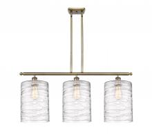 Innovations Lighting 516-3I-AB-G1113-L - Cobbleskill - 3 Light - 36 inch - Antique Brass - Stem hung - Island Light