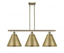 Innovations Lighting 516-3I-AB-MBC-12-AB - Berkshire - 3 Light - 39 inch - Antique Brass - Stem hung - Island Light