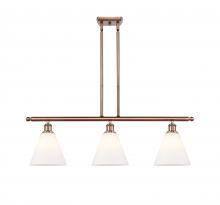 Innovations Lighting 516-3I-AC-GBC-81 - Berkshire - 3 Light - 36 inch - Antique Copper - Stem hung - Island Light