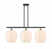Innovations Lighting 516-3I-BAB-G461-12 - Norfolk - 3 Light - 38 inch - Black Antique Brass - Stem hung - Island Light