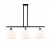 Innovations Lighting 516-3I-BAB-GBD-91 - Bristol - 3 Light - 36 inch - Black Antique Brass - Stem hung - Island Light