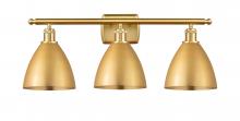 Innovations Lighting 516-3W-SG-MBD-75-SG - Bristol - 3 Light - 28 inch - Satin Gold - Bath Vanity Light
