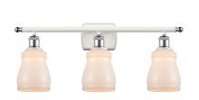 Innovations Lighting 516-3W-WPC-G391 - Ellery - 3 Light - 25 inch - White Polished Chrome - Bath Vanity Light
