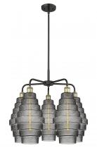 Innovations Lighting 516-5CR-BAB-G673-8 - Cascade - 5 Light - 26 inch - Black Antique Brass - Chandelier
