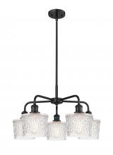 Innovations Lighting 516-5CR-BK-G402 - Niagara - 5 Light - 25 inch - Matte Black - Chandelier
