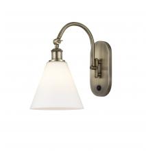 Innovations Lighting 518-1W-AB-GBC-81 - Berkshire - 1 Light - 8 inch - Antique Brass - Adjustable Swing Arm