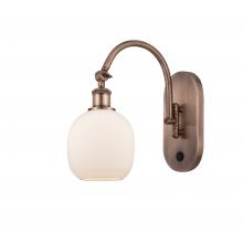 Innovations Lighting 518-1W-AC-G101 - Belfast - 1 Light - 6 inch - Antique Copper - Adjustable Swing Arm