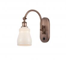Innovations Lighting 518-1W-AC-G391 - Ellery - 1 Light - 5 inch - Antique Copper - Adjustable Swing Arm