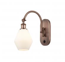 Innovations Lighting 518-1W-AC-G651-6 - Cindyrella - 1 Light - 6 inch - Antique Copper - Adjustable Swing Arm