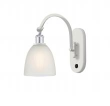 Innovations Lighting 518-1W-WPC-G381 - Castile - 1 Light - 6 inch - White Polished Chrome - Adjustable Swing Arm