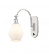 Innovations Lighting 518-1W-WPC-G651-6 - Cindyrella - 1 Light - 6 inch - White Polished Chrome - Adjustable Swing Arm