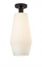 Innovations Lighting 616-1F-OB-G681-7 - Windham - 1 Light - 7 inch - Oil Rubbed Bronze - Semi-Flush Mount