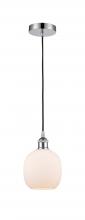 Innovations Lighting 616-1P-PC-G101 - Belfast - 1 Light - 6 inch - Polished Chrome - Cord hung - Mini Pendant