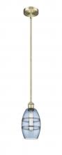 Innovations Lighting 616-1S-AB-G557-6BL - Vaz - 1 Light - 6 inch - Antique Brass - Stem hung - Mini Pendant