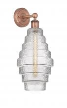 Innovations Lighting 616-1W-AC-G672-8 - Cascade - 1 Light - 8 inch - Antique Copper - Sconce