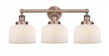 Innovations Lighting 616-3W-AC-G71 - Bell - 3 Light - 26 inch - Antique Copper - Bath Vanity Light