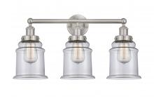Innovations Lighting 616-3W-SN-G182 - Canton - 3 Light - 24 inch - Brushed Satin Nickel - Bath Vanity Light