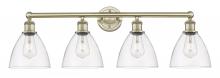 Innovations Lighting 616-4W-AB-GBD-752 - Bristol - 4 Light - 35 inch - Antique Brass - Bath Vanity Light