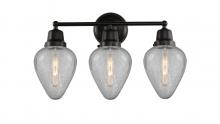 Innovations Lighting 623-3W-BK-G165 - Geneseo - 3 Light - 23 inch - Matte Black - Bath Vanity Light
