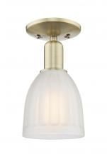 Innovations Lighting 716-1C-AB-G441 - Brookfield - 1 Light - 6 inch - Antique Brass - Semi-Flush Mount